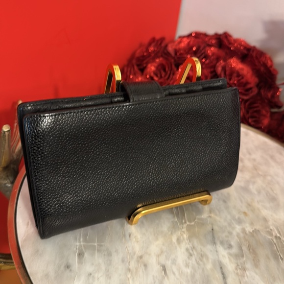 Chanel Caviar Skin Black long bifold wallet clean and beautiful - Picture 15 of 16